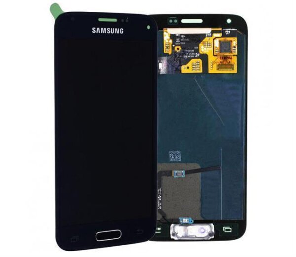 Samsung Galaxy S5 Mini G800F AMOLED Display Touchscreen Bildschirm Schwarz