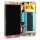 Samsung Galaxy S7 Edge G935F AMOLED Display Touchscreen Bildschirm Rahmen Pink Gold