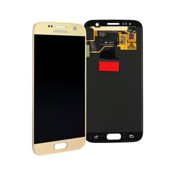 Samsung Galaxy S7 G930F AMOLED Display Touchscreen Bildschirm Platinum Gold