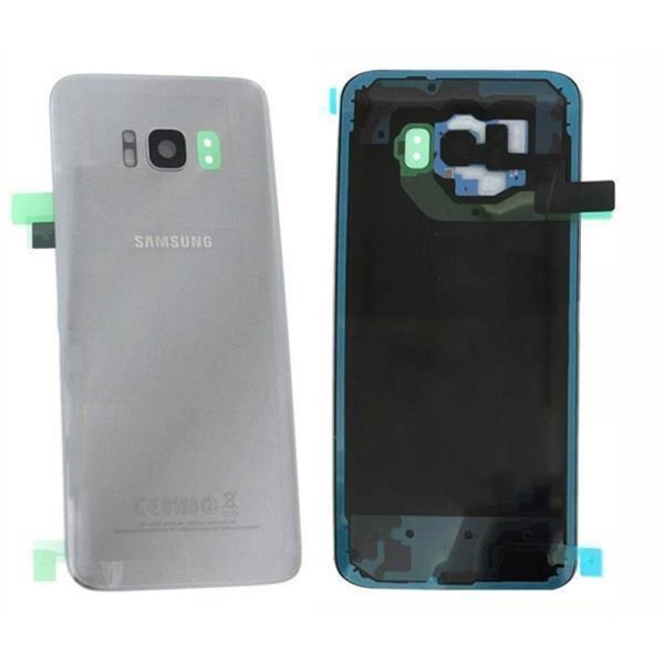 Samsung Galaxy S8 Plus G955F Akkudeckel Backcover Batterie Deckel Arctic Silber