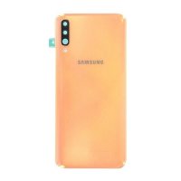 Samsung Galaxy A70 A705F Akkudeckel Backcover Batterie Deckel Coral