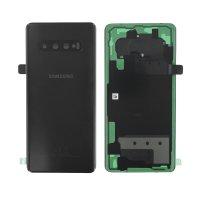 Samsung Galaxy S10 Plus G975F Akkudeckel Backcover Batterie Deckel Prism Schwarz