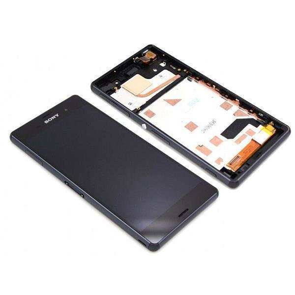 Sony Xperia Z3 D6603 D6633 L55 Display Touchscreen Bildschirm Rahmen Schwarz