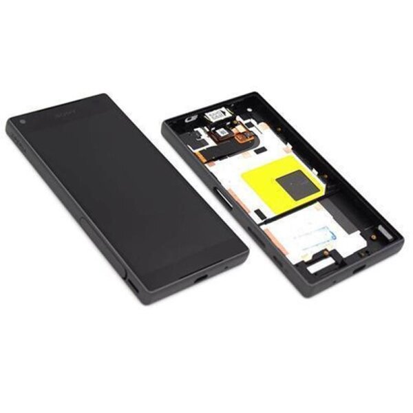 Sony Xperia Z5 Compact E5803 LCD Display Touchscreen Bildschirm Rahmen Schwarz