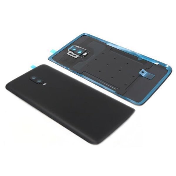OnePlus 6T A6010 A6013 Akkudeckel Backcover Batterie Deckel Matte Schwarz