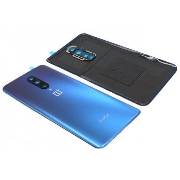 OnePlus 7 Pro Akkudeckel Backcover Batterie Deckel Blau