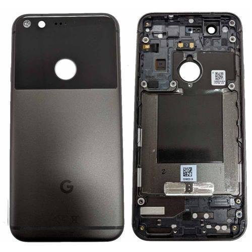 Google Pixel Akkudeckel Backcover Baterie Deckel Schwarz