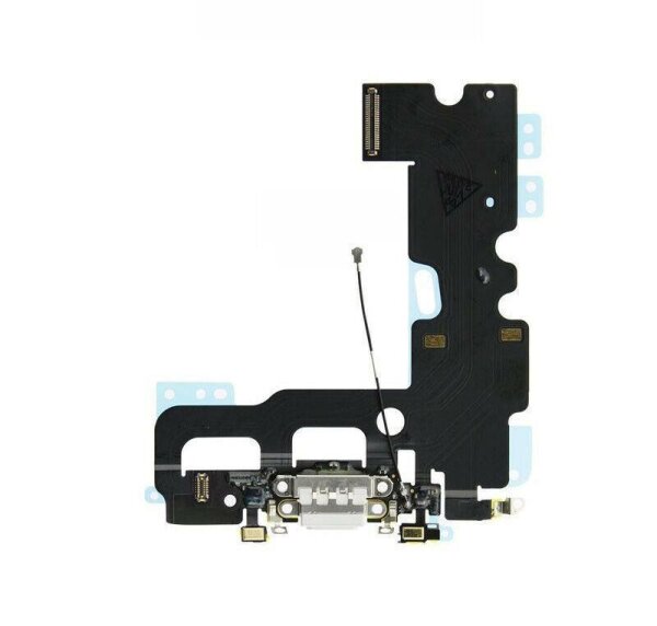 Ladebuchse Dock Connector Audio Jack Microfon Grau für iPhone 7