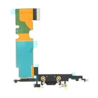Ladebuchse Mikrofon USB Dock Connector Flex Schwarz für iPhone 8 Plus