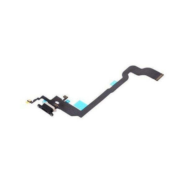 Ladebuchse Mikrofon USB Dock Connector Schwarz für iPhone X