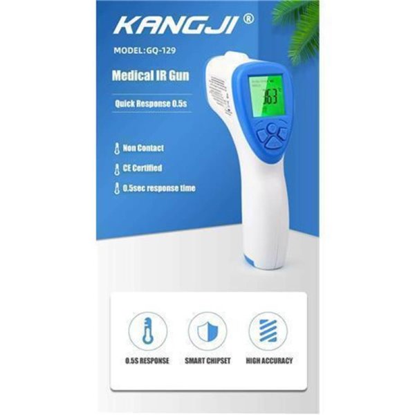 Kangji Model: GQ-129 Kontaktloses Infrarot Fieberthermometer Messgerät