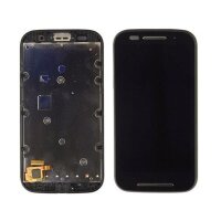 Motorola Moto E LCD Display Touchscreen Bildschirm Rahmen...