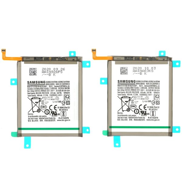 Samsung Galaxy S20 FE G780 G781B / A52 A525F A526 / A52s A528B Akku Batterie 4500mAh EB-BG781ABY