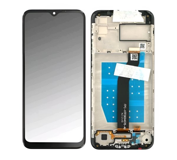 Motorola Moto G8 Power Lite XT2055 LCD Display Touchscreen Bildschirm Rahmen Schwarz