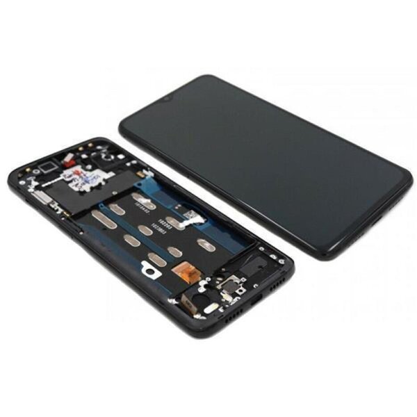 OnePlus 6T  OLED Display Touchscreen Bildschirm Rahmen Schwarz