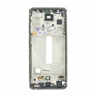 Samsung Galaxy A52s 5G A528B Super AMOLED Display Touchscreen Bildschirm Rahmen Mint Grün