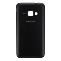 Samsung Galaxy J1 J120F (2016) Akkudeckel Backcover Batterie Deckel Schwarz