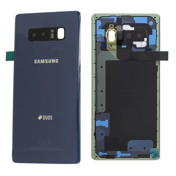 Samsung Galaxy Note 8 N950F (DUOS) Akkudeckel Backcover Batterie Deckel Blau