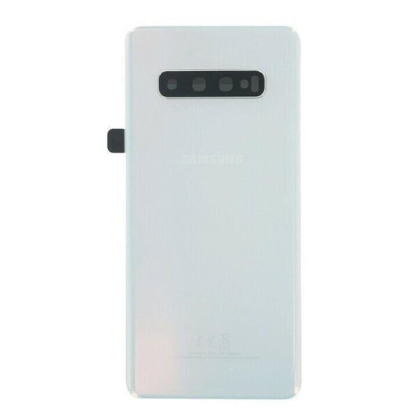 Samsung Galaxy S10 Plus G975F Akkudeckel Backcover Battrie Deckel Prism Weiß
