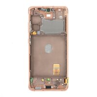 Samsung Galaxy S20 FE G780F /5G G781B AMOLED Display Touchscreen Bildschirm Rahmen Cloud Orange