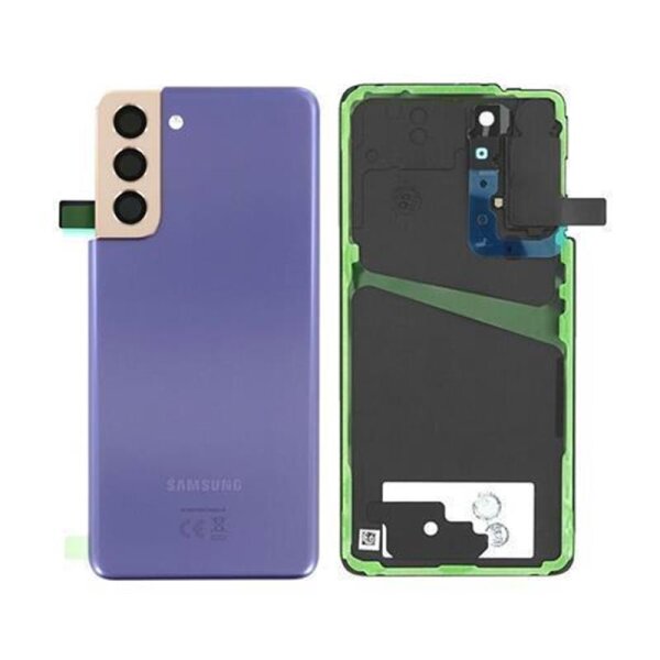 Samsung Galaxy S21 G991B Akkudeckel Backcover Batterie Deckel Violett