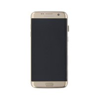 Samsung Galaxy S7 Edge G935F AMOLED Display Touchscreen Bildschirm & Rahmen Gold