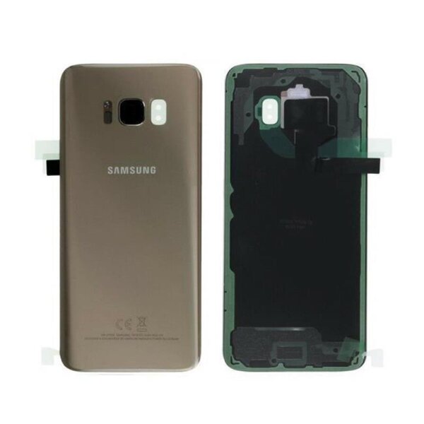 Samsung Galaxy S8+ G955F Akkudeckel Backcover Batterie Deckel Gold