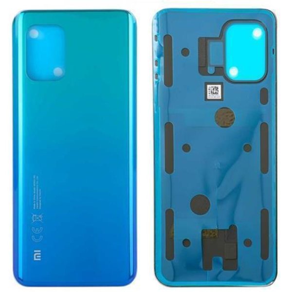 Xiaomi Mi 10 Lite 5G Akkudeckel Backcover Batterie Deckel Aurora Blau 