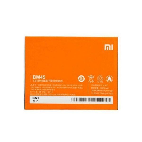 Xiaomi Redmi Note 2 Akku Batterie BM45 3020mAh