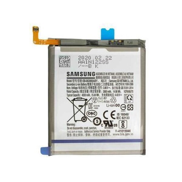Samsung Galaxy S20 4G G980F 5G G981B Akku Batterie 4000mAh EB-BG980ABY
