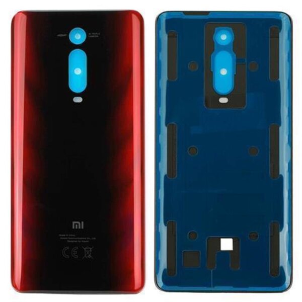 Xiaomi Mi 9T / Mi 9T Pro Akkudeckel Backcover Batterie Deckel Flame Rot