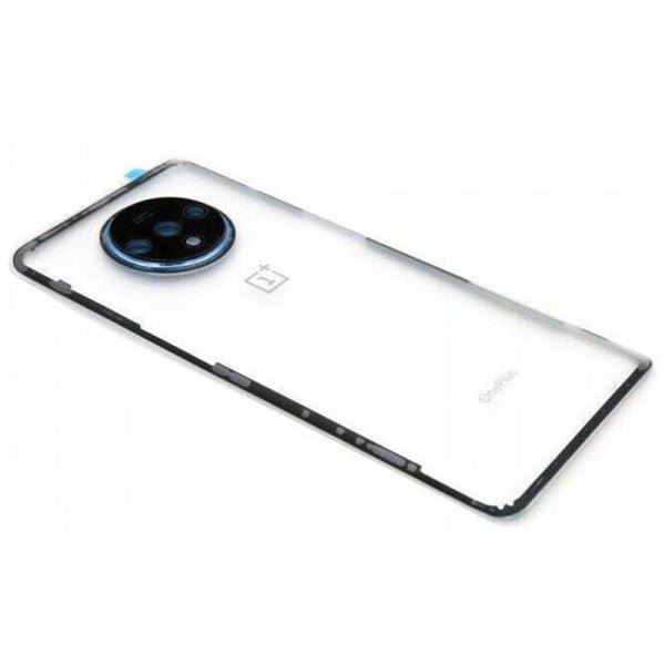 Für OnePlus 7T HD1901, HD1903 Akkudeckel Backcover Abdeckung Cover Transparent