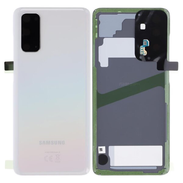 Samsung Galaxy S20 G980 G981 Akkudeckel Backcover Batterie Deckel Cloud Weiß