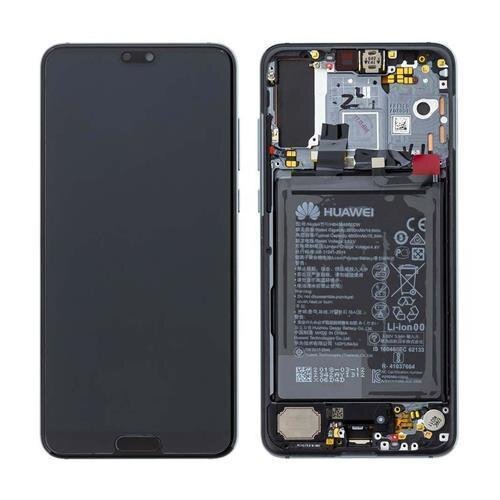 Huawei P20 Pro OLED Display Touchscreen Bildschirm Rahmen & Akku Blau