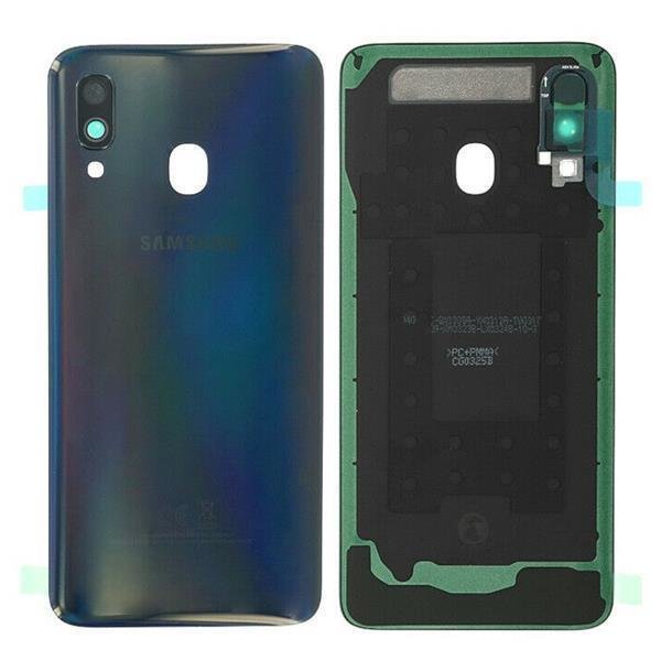 Samsung Galaxy A40 A405F Akkudeckel Backcover Batterie Deckel Schwarz