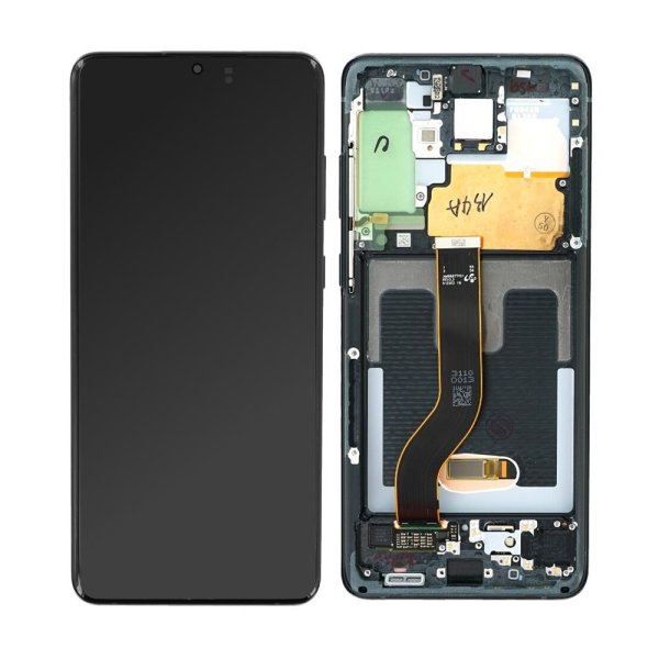 Samsung Galaxy S20+ Plus G985F G986B AMOLED Display Touchscreen Bildschirm Rahmen Cosmic Schwarz