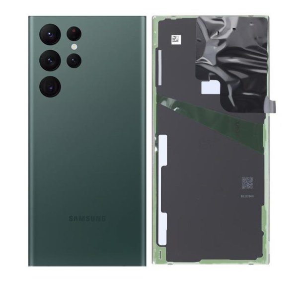 Samsung Galaxy S22 Ultra S908B Akkudeckel Backcover Batterie Deckel Grün