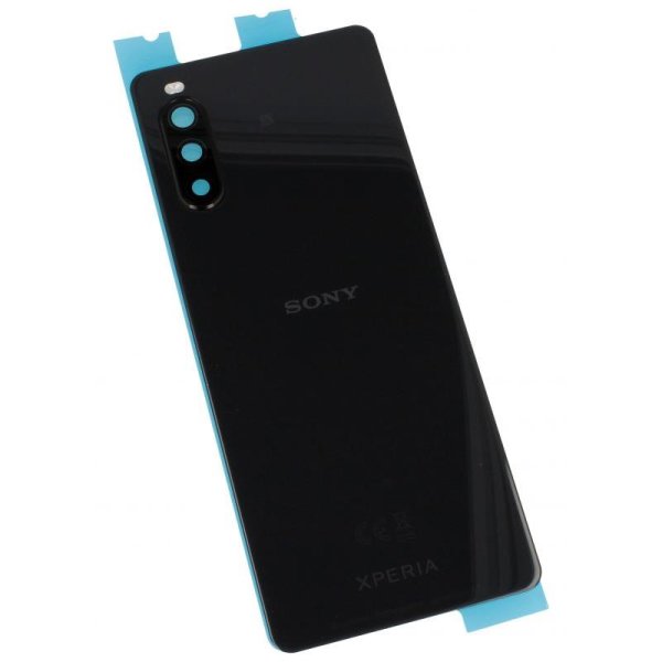Sony Xperia 10 II Akkudeckel Backcover Batterie Deckel Schwarz