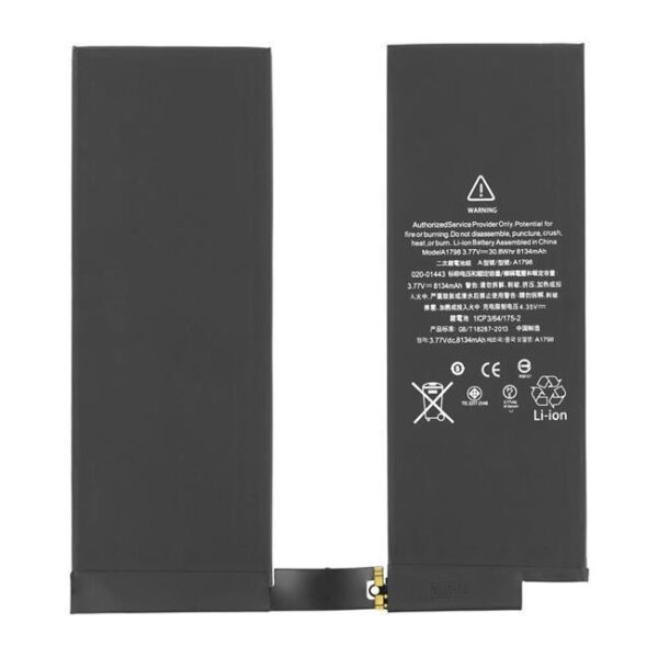 Ersatzakku Akku Batterie Battery 8134 mAh für iPad Pro 10.5 2017