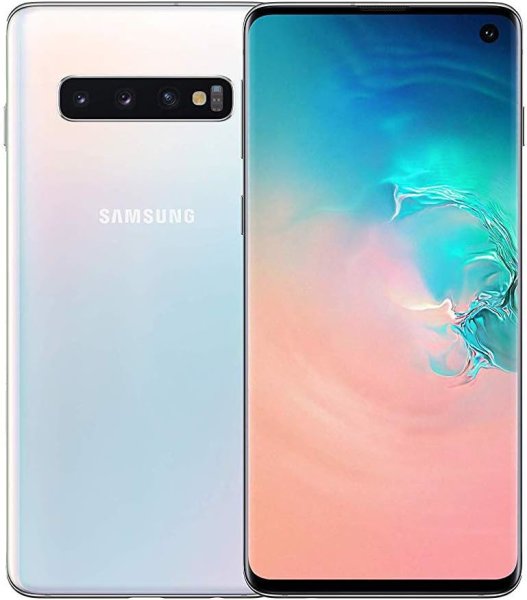 Samsung Galaxy S10 G973F 128GB Andriod Handy Smartphone DUAL SIM - Gebraucht Sehr Gut Prism Weiß