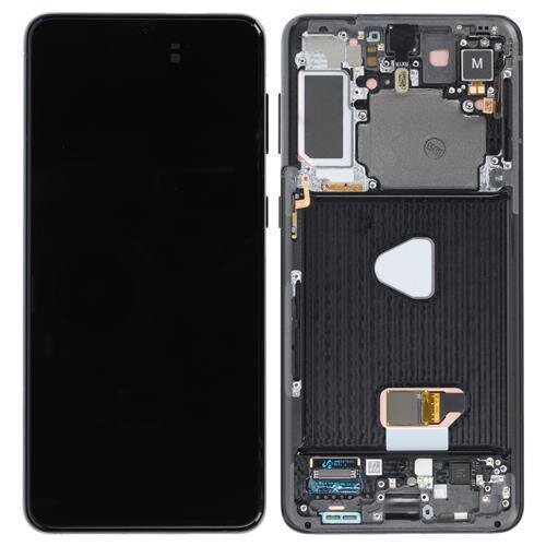 Samsung Galaxy S21 Plus G996B AMOLED Display Touchscreen Bildschirm Rahmen Phantom Schwarz