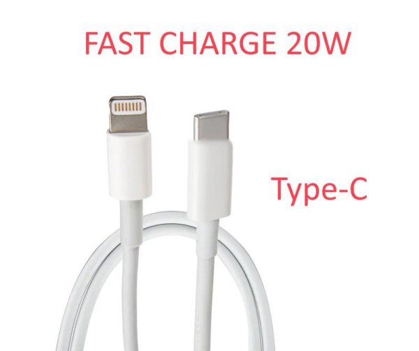 Lightning auf USB Type-C Datenkabel 1m (20W) für iPhone / iPad
