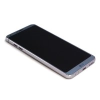LG G6 H870 / G6+ H870U LCD Display Touchscreen Bildschirm Rahmen Silber