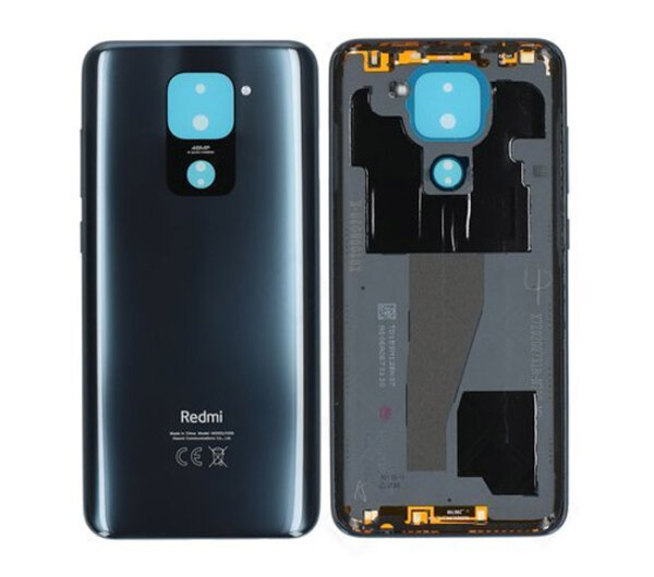 Xiaomi Redmi Note 9 Akkudeckel Backcover Batterie Deckel Gehäuse Schwarz