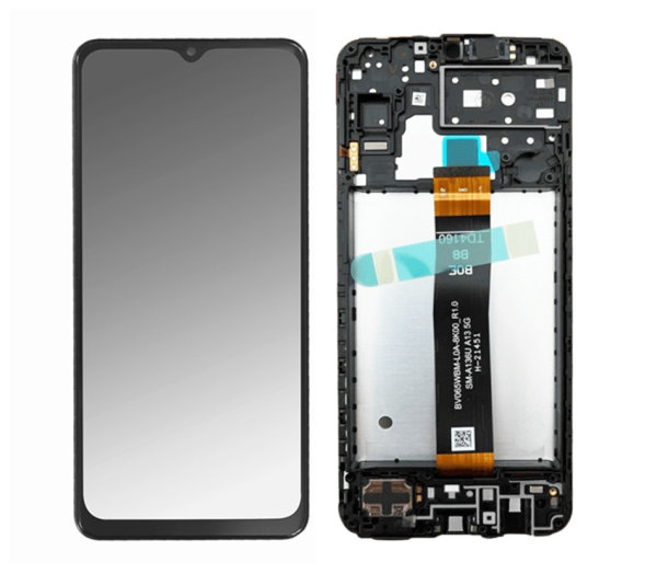 Samsung Galaxy A13 5G A136B PLS LCD Display Touchscreen Bildschirm Rahmen Schwarz