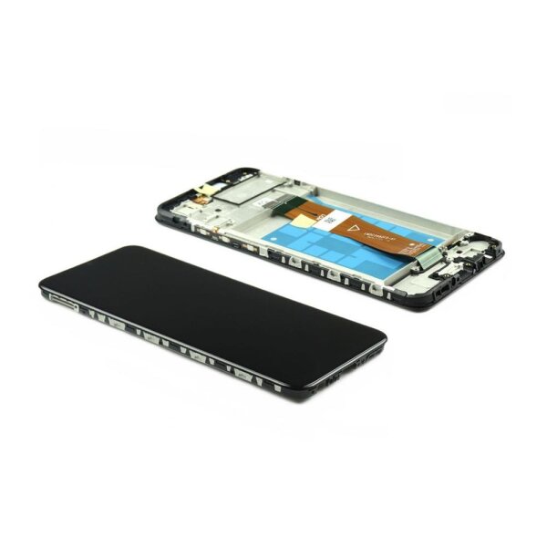 Samsung Galaxy A02s A025F (Asia / Non EU-Version) LCD Display Touchscreen Bildschirm & Rahmen Schwarz