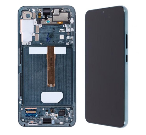 Samsung Galaxy S22+ S906B AMOLED Display Touchscreen Bildschirm & Rahmen Phontom Grün