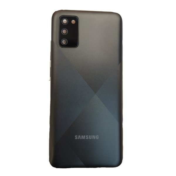 Samsung Galaxy A02s A025F Akkudeckel Backcover Abdeckung Cover Rückseite in Schwarz