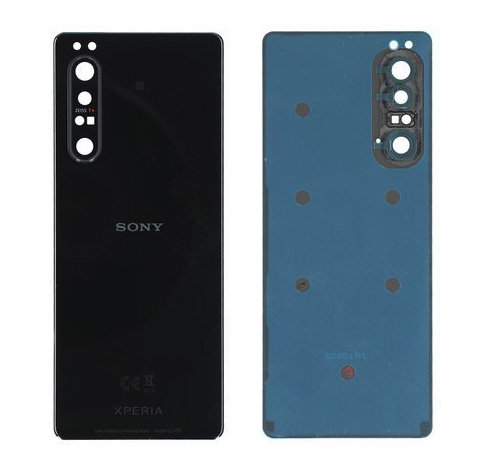 Sony Xperia 1 II XQ-AT51 Akkudeckel Backcover Batterie Deckel Schwarz