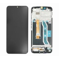 Realme C11 LCD Display Touchscreen Bildschirm Rahmen Schwarz